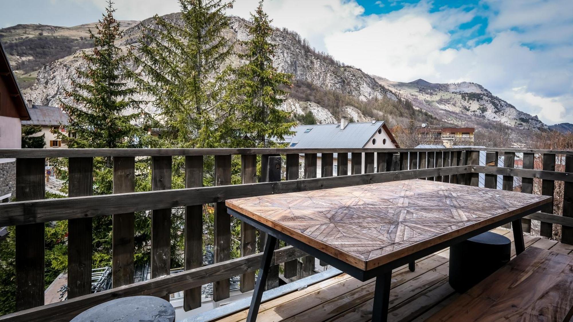 Chalets Patchwork Valloire Exterior foto
